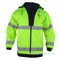 ANSI/ISEA CLASS 3 Schwarzer unterer Sichtbarkeit Jacke